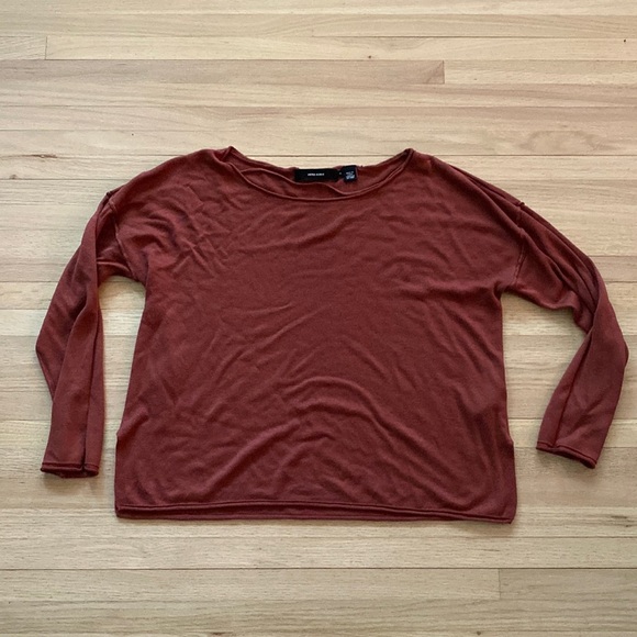 Vero Moda Rusty Orange Light Sweater - Picture 1 of 5